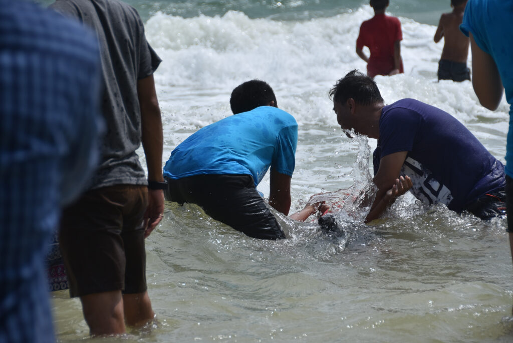 Baptism in Southeast Asia - God protects us when we die with him and rise with him in the waters of new life