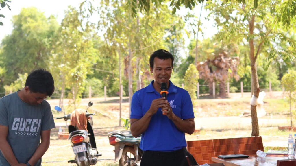 SEAPC leader Veha leading a training at one of the schools